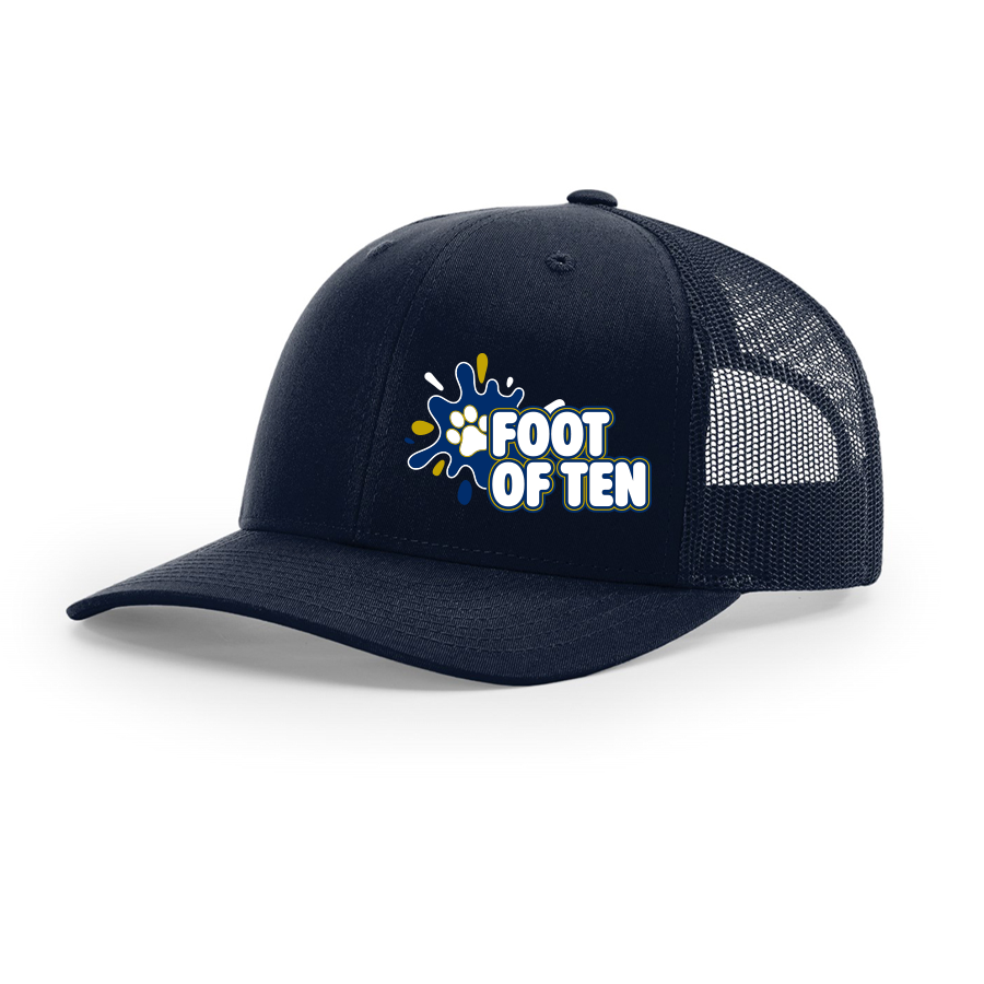 112-NAVY-FOT Navy Richardson Trucker Cap