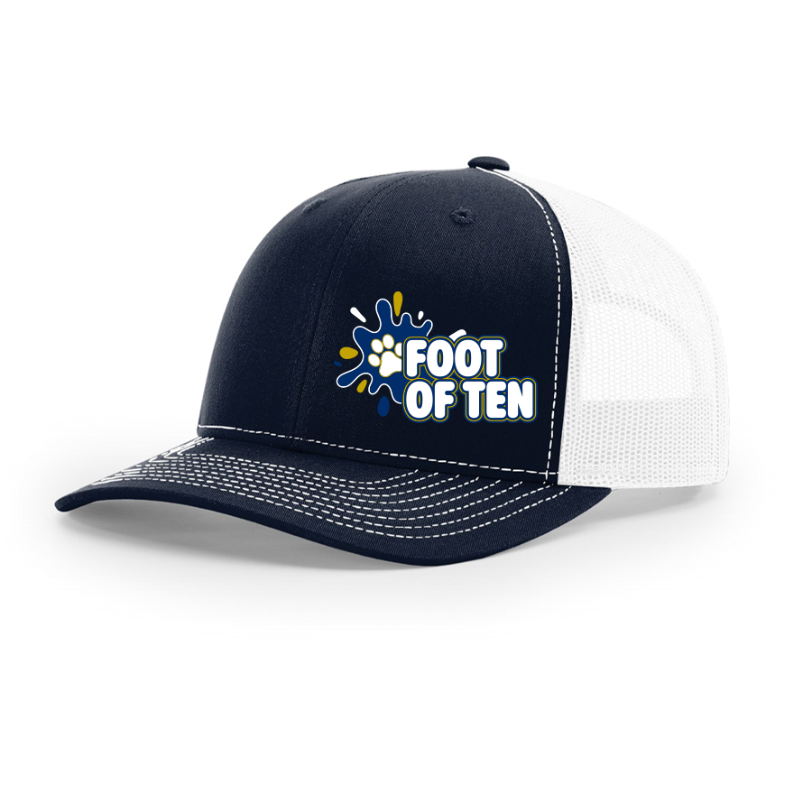 112-NAVYWHITE Navy/White Richardson Trucker Cap