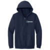 Navy Heavy Blend Full-Zip Hoodie