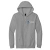 18600-SPGREY-HOL Sport Grey Heavy Blend Full-Zip Hoodie