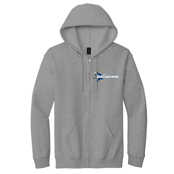 18600-SPGREY-HOL Sport Grey Heavy Blend Full-Zip Hoodie