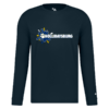 Youth Navy Long Sleeve Performance Tee