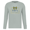 4104-SILVER-BOWFOT Silver Long Sleeve Performance Tee