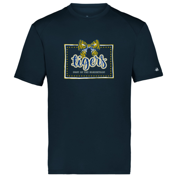 4120-NAVY-BOWFOT Youth Navy Performance Tee