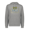 5414-GREY-BOWF Charcoal Heather 60/40 Fleece Pullover Hoodie