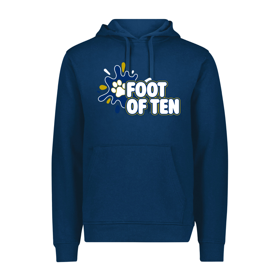 5414-NAVY-SPLASHF Navy 60/40 Fleece Pullover Hoodie