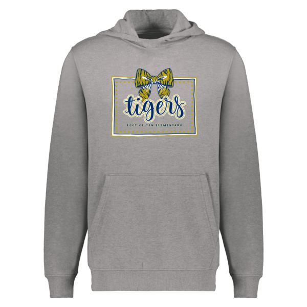 Youth Charcoal Heather 60/40 Fleece Pullover Hoodie