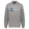 Youth Charcoal Heather 60/40 Fleece Pullover Hoodie