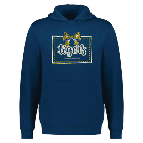 5415-NAVY-BOWHOL Youth Navy 60/40 Fleece Pullover Hoodie