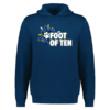 5415-NAVY-SPLASHFOT Youth Navy 60/40 Fleece Pullover Hoodie