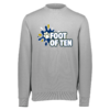 5416-CHARC-SPLASHFOT Charcoal Heather 60/40 Fleece Crewneck