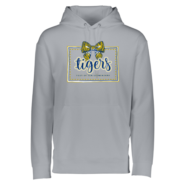 Athletic Heather Wicking Fleece Pullover Hoodie