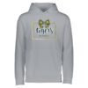 Athletic Heather Wicking Fleece Pullover Hoodie