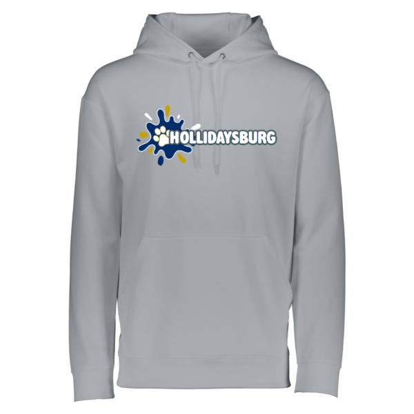 Athletic Heather Wicking Fleece Pullover Hoodie