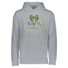 5506-ATH-BOWHOL Youth Athletic Heather Wicking Fleece Pullover Hoodie