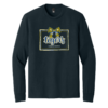 New Navy Super Soft Tri Long Sleeve Tee