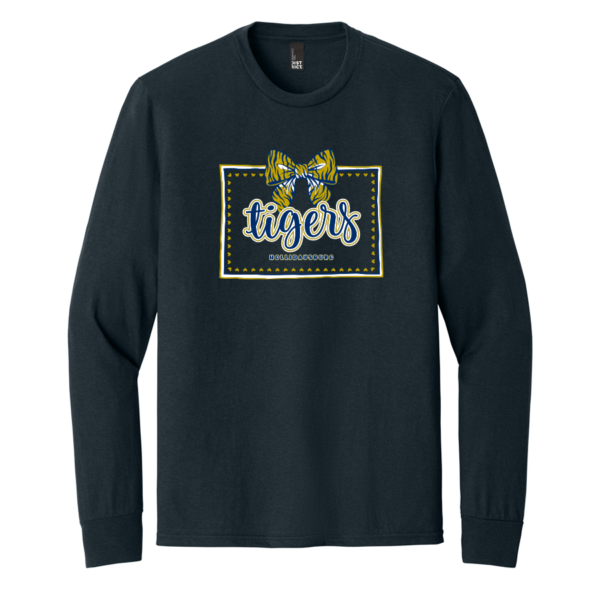 New Navy Super Soft Tri Long Sleeve Tee