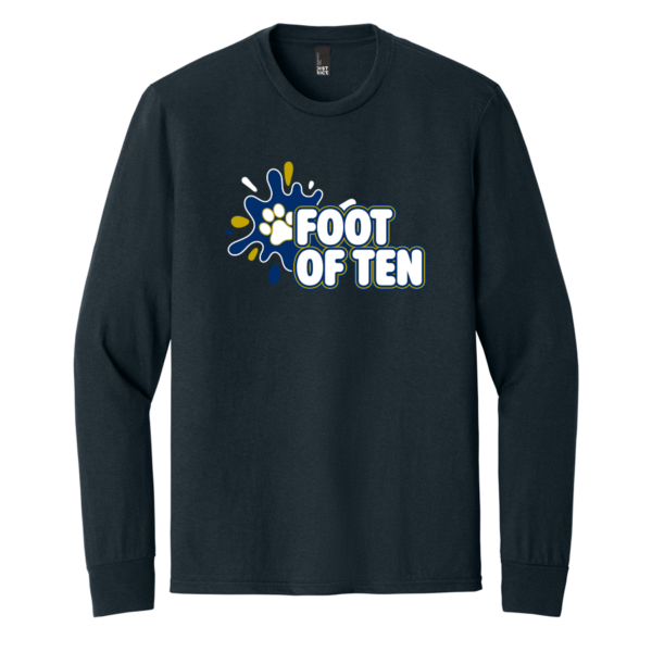 New Navy Super Soft Tri Long Sleeve Tee