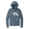 DT1300-NAVYFROST-SPLASHFOT Navy Frost Super Soft Tri Fleece Pullover Hoodie