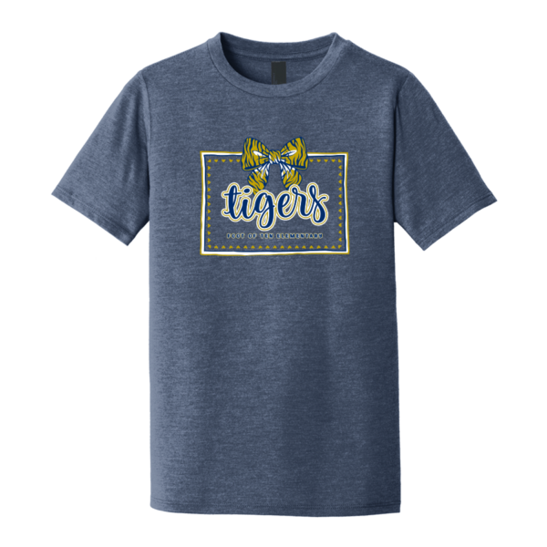 DT130Y-FROST-BOWF Navy Frost Super Soft Tri Tee