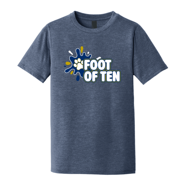 DT130Y-FROST-SPLASHF Navy Frost Super Soft Tri Tee