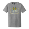 DT130Y-GREY-BOWH Youth Grey Frost Super Soft Tri Tee