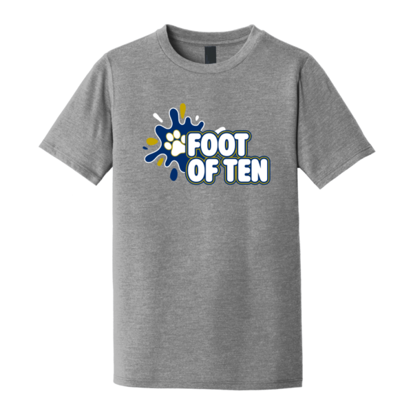 DT130Y-GREY-SPLASHF Youth Grey Frost Super Soft Tri Tee