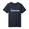DT130Y-NAVY-SPLASHH New Navy Super Soft Tri Tee