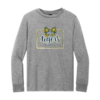 DT132Y-GREY-BOWHOL Youth Grey Frost Super Soft Tri Long Sleeve Tee