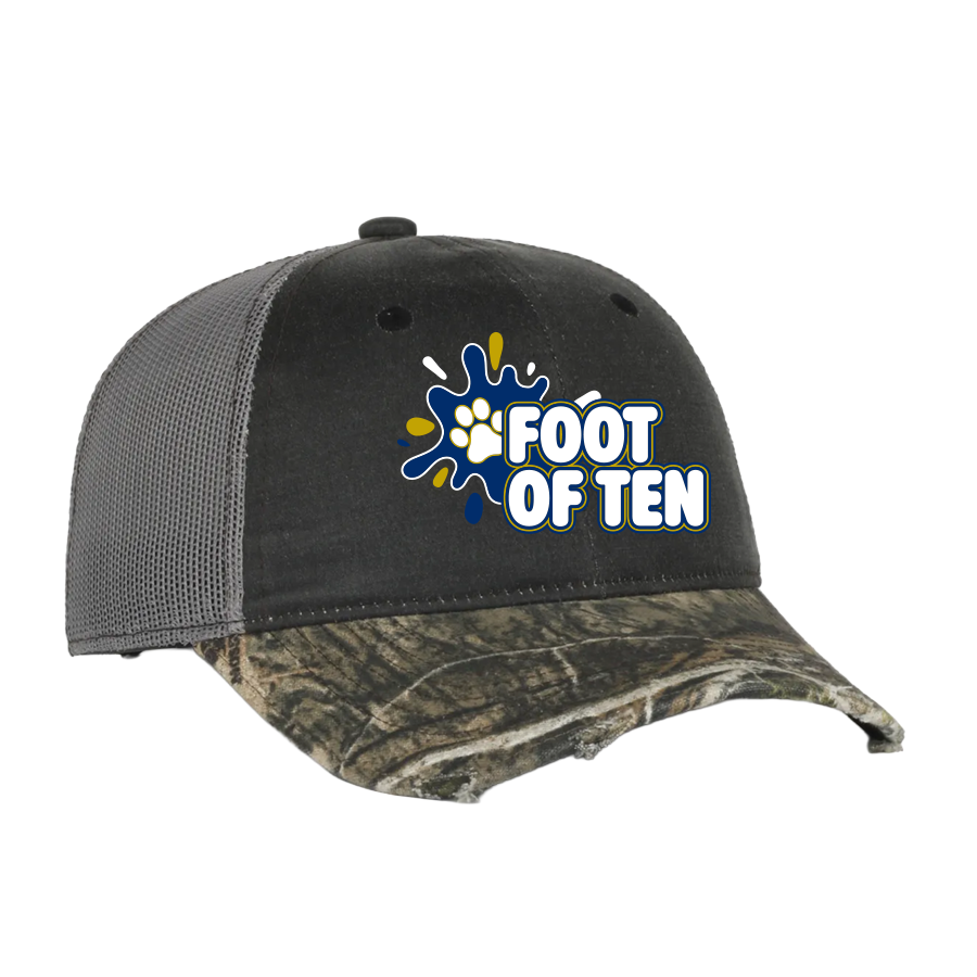 HPC-500M-MOSSY-FOT Black/Dark Grey/Mossy Oak® Country® DNA™ Cap