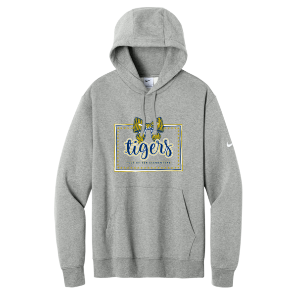 Dark Grey Heather Nike Pullover Hoodie