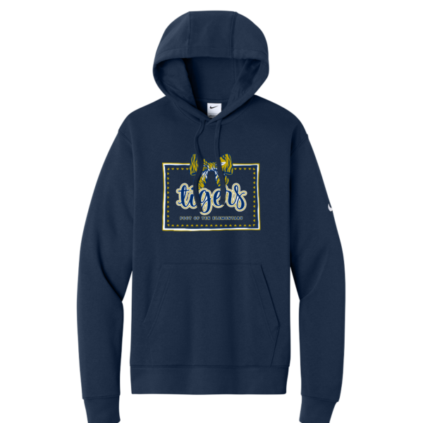 NKDR1499-NAVY-FOTBOW Midnight Navy Nike Pullover Hoodie