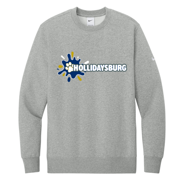 Dark Grey Heather Nike Crewneck Sweatshirt
