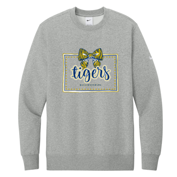 Dark Grey Heather Nike Crewneck Sweatshirt