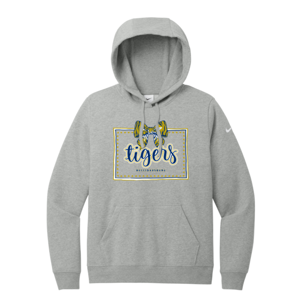 Women's Dark Grey Heather Nike Pullover Hoodie