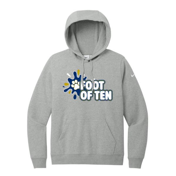 Women's Dark Grey Heather Nike Pullover Hoodie