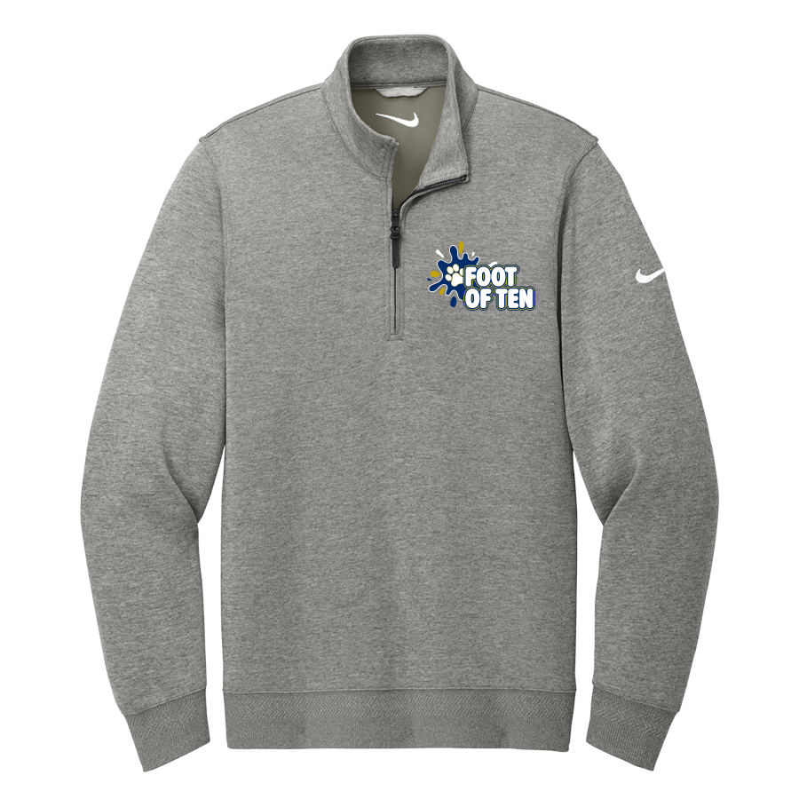 NKFD9892-GREY-FOT Grey Nike Dri-FIT Corporate 1/2-Zip