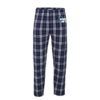 Youth Navy/Silver Poly Flannel Pant